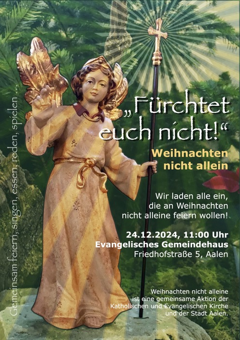 Fürchtet euch nicht – Plakat II
